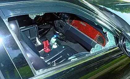 Long Island man busted for vandalizing nearly a dozen NYPD vehicles at the 116th Precinct in Rosedale