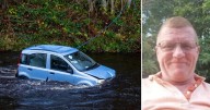 Search for missing driver after car crashed into River Nairn