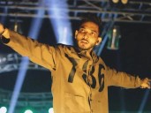 Talha Anjum adorns Indian flag at concert in Nepal