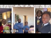 Black men trade in sweatsuits for quarter