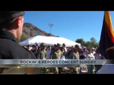 Rockin' 4 Heroes concert in Oro Valley is coming up