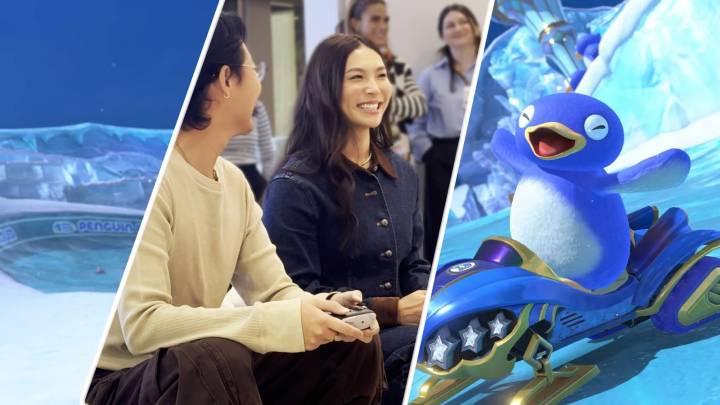 Chloe Kim prepares for the 2026 Winter Olympics in Mario Kart World