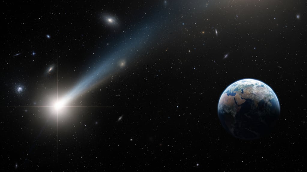 Tras su paso por el Sol, el misterioso cometa 3I/ATLAS reapareció más brillante: así se ve hoy