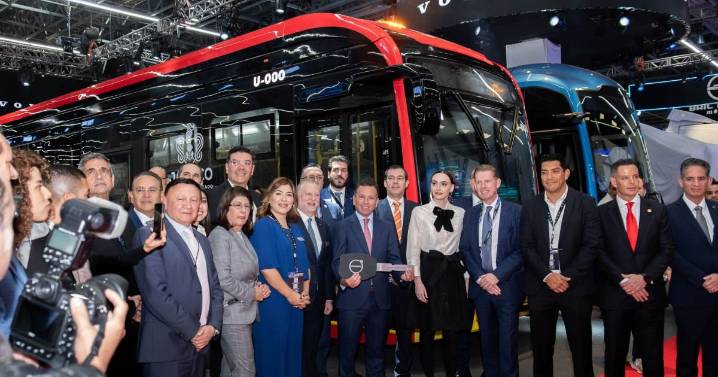 Jalisco da pasos firmes hacia la electromovilidad de la mano de Volvo Buses México
