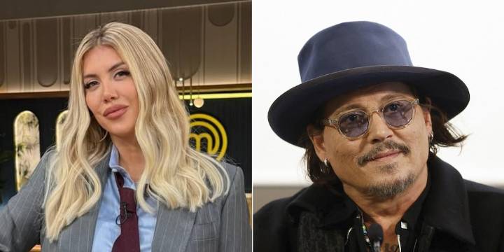 La foto de Wanda Nara y Johnny Depp que podría enfurecer a Mauro Icardi: “Gracias por tus amables palabras”