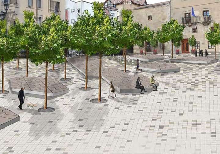 La plaza de Reinosa recreará el nacimiento del Ebro