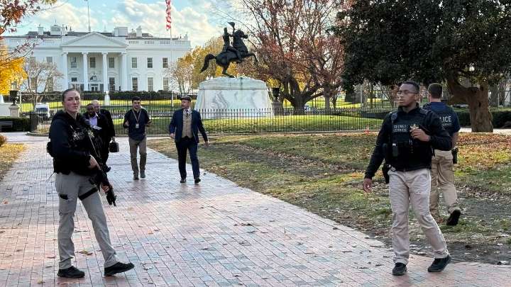 Heridos dos soldados de la Guardia Nacional de EE.UU. en un tiroteo cerca de la Casa Blanca