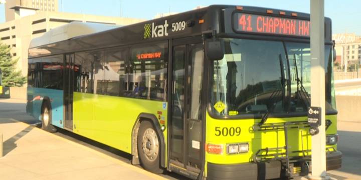 KAT buses to offer free rides in downtown Knoxville