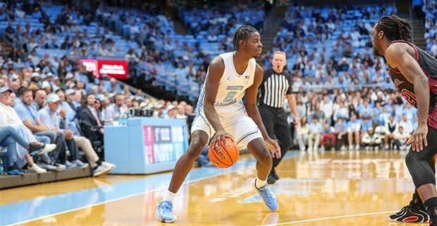 UNC Basketball vence NC Central 97-53 jugando como anfitrión en Chapel Hill