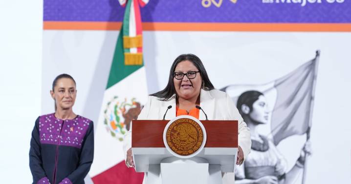Sheinbaum arranca la mañanera con mujeres al frente en el Día de la Eliminación de la Violencia contra la Mujer