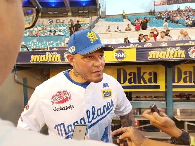 Yadier Molina confía en el repunte de Magallanes