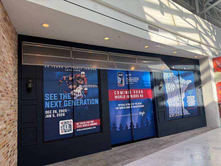 World Junior Championships store opens at Mall of America