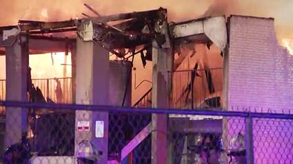 Three-alarm commercial fire under investigation in SW Oklahoma City