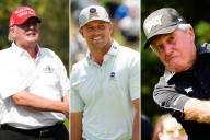 Bryson DeChambeau Shocked by Gary Player’s Antics During Golf Game With Donald Trump