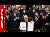 President Trump Signs Bill to FINALLY End Government Shutdown