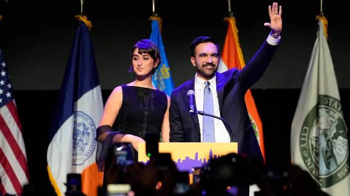 El progresista Mamdani gana elección en NY