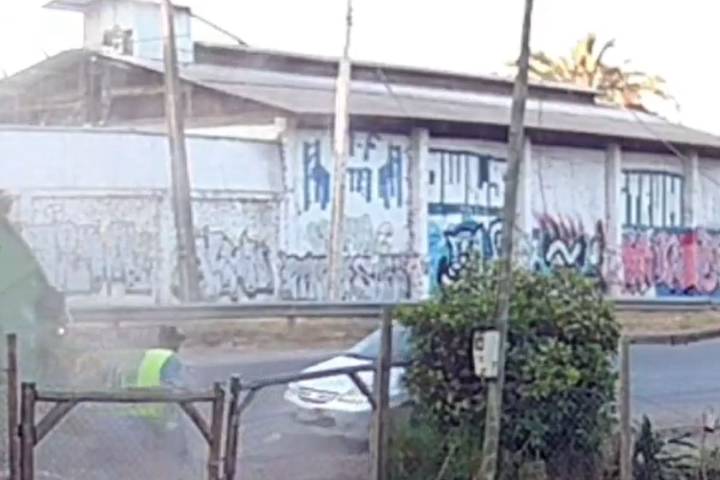 El registro del atropello a recolector de residuos en Talagante: conductor escapó del lugar
