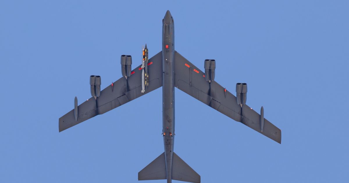 Donald Trump's city-destroying nuclear missile 'seen for first time' on test flight