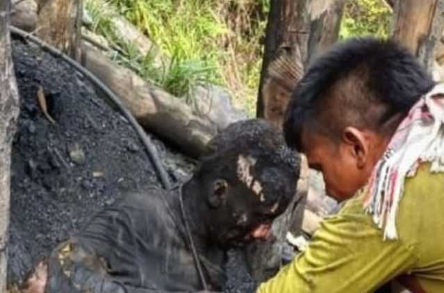 Explosión en mina artesanal deja a un hombre gravemente herido