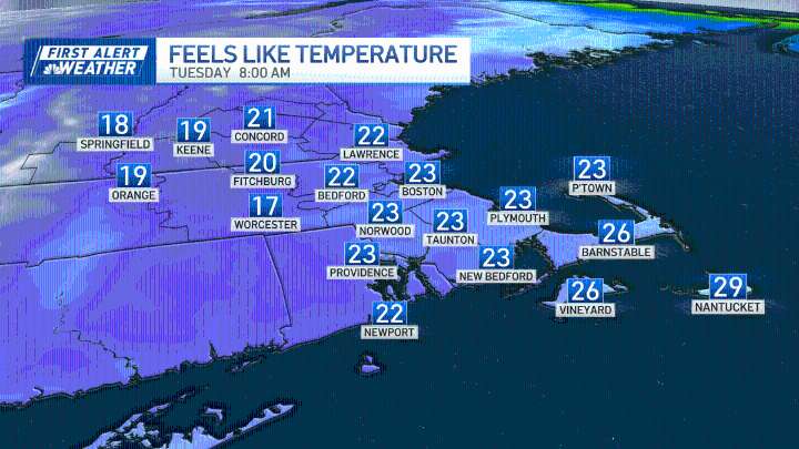 Boston MA weather forecast: Possible snow this week