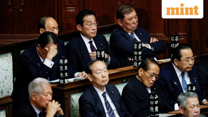 Parliament or nap zone? Japan MPs caught snoozing as PM delivers address