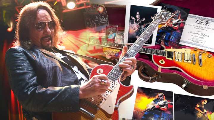 Late KISS Guitarist Ace Frehley's Famous Les Paul Hitting Auction Block