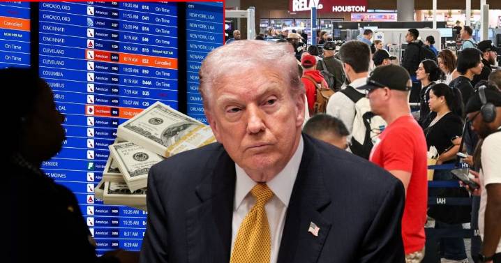 Donald Trump prometió recompensar con un bono $10,000 dólares a trabajadores que no se ausentaron “ni un solo día” durante el cierre de gobierno mientras amenaza con recortar sueldos a controladores a