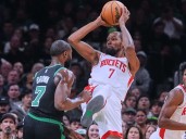 Kevin Durant y Rockets aplastaron a los Celtics 