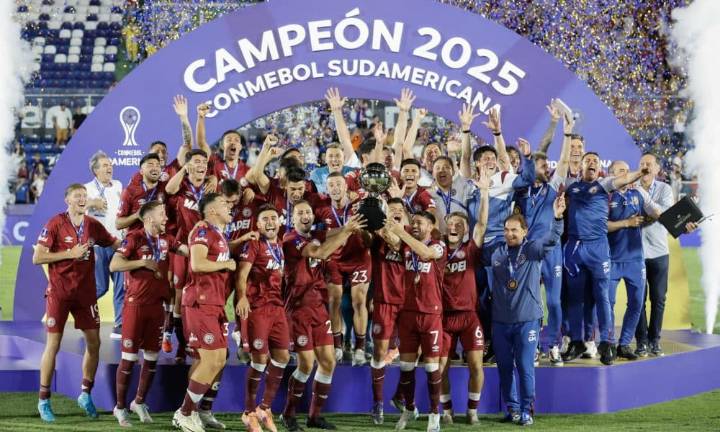 Lanús, campeón de la Sudamericana 2025, ganó un total de 9,8 millones de dólares