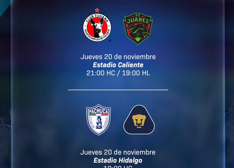 Define Liga MX horarios del Play In