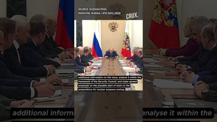 “Prepare…” Putin Signals First ‘Full-Scale’ Russian Nuclear Test in 30 Years