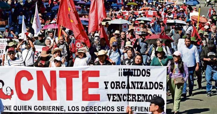 Maestros de la CNTE amenazan con boicotear el Mundial
