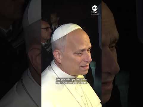 Pope Leo encourages Americans to focus on gratitude this Thanksgiving