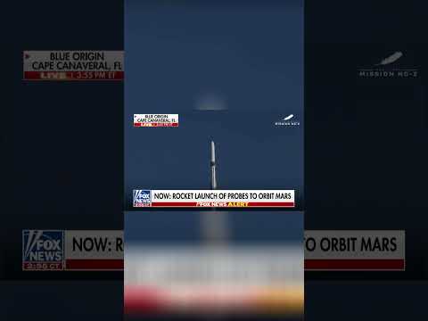 BREAKING: Blue Origin's New Glenn rocket launches NASA's ESCAPADE mission to Mars #foxnews #shorts
