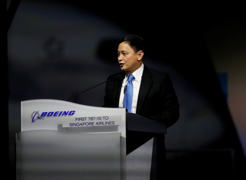 Singapore Airlines CEO says not expecting major impact from Boeing 777