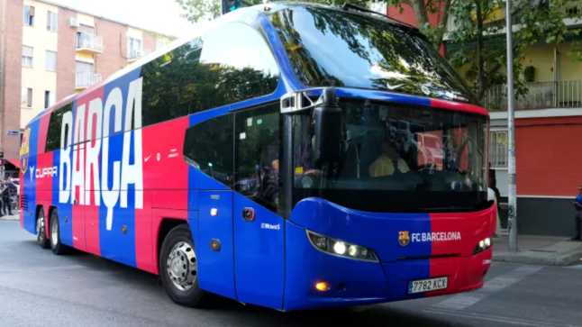 Barcelona team bus ‘ambushed’ before Chelsea game with players left shaken