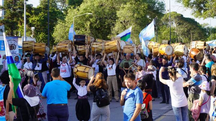 El tradicional Pericón fue protagonista de los festejos por los 239 años de Río Cuarto