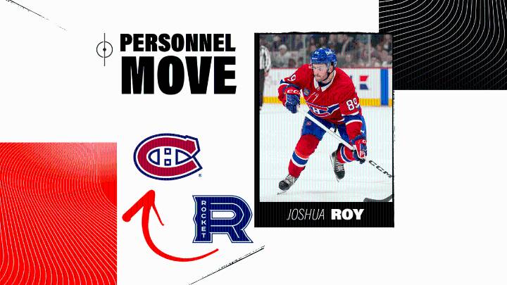 Joshua Roy recalled from Laval Rocket