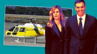 ¿De quién es el "helicóptero amarillo" que llevó a Sánchez y Begoña Gómez a Arties este fin de semana?