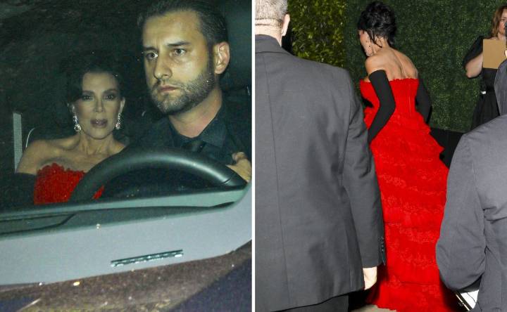 Comparten fotos de los asistentes al cumpleaños de Kris Jenner