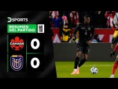 Ecuador vs. Canadá (0-0): resumen y video del partido amistoso internacional