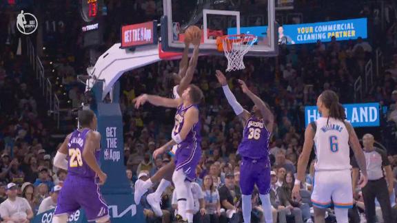 Gilgeous-Alexander scores 30 points as the Thunder beat Doncic and ...