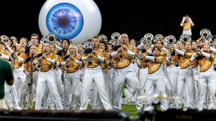 North High School marching band claims second state title in 3 years