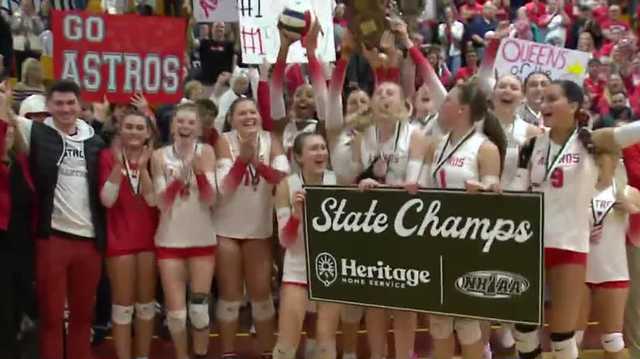 Pinkerton Wins Division I Girls’ Volleyball Championship