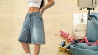 Cómo transformar unos jeans viejos en una bermuda urbana, canchera y a la moda