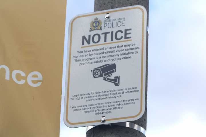 Sault police activate 30-camera surveillance system across city