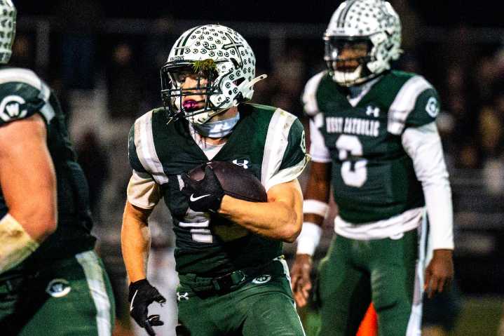 GR West Catholic romps to regional title behind ‘GOAT’ RBs, lights out defense