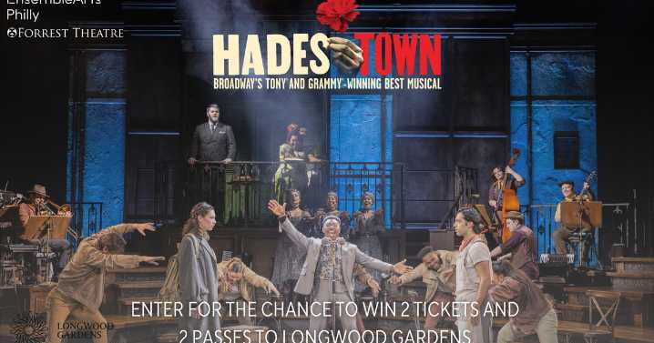 Enter to win tickets to see Hadestown at Forrest Theatre