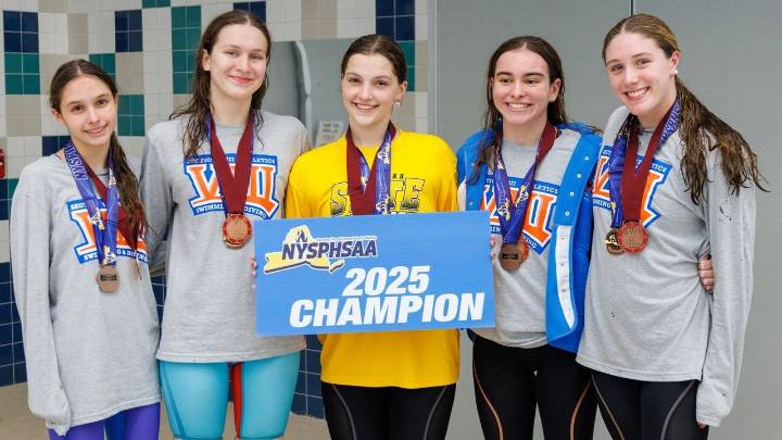 Long Beach's Vivienne Zangaro repeats as state champ in two swimming events