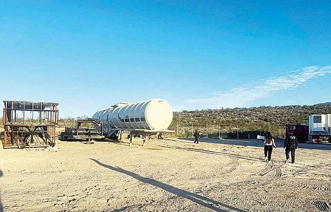 Recuperan pipa robada en carretera Monclova